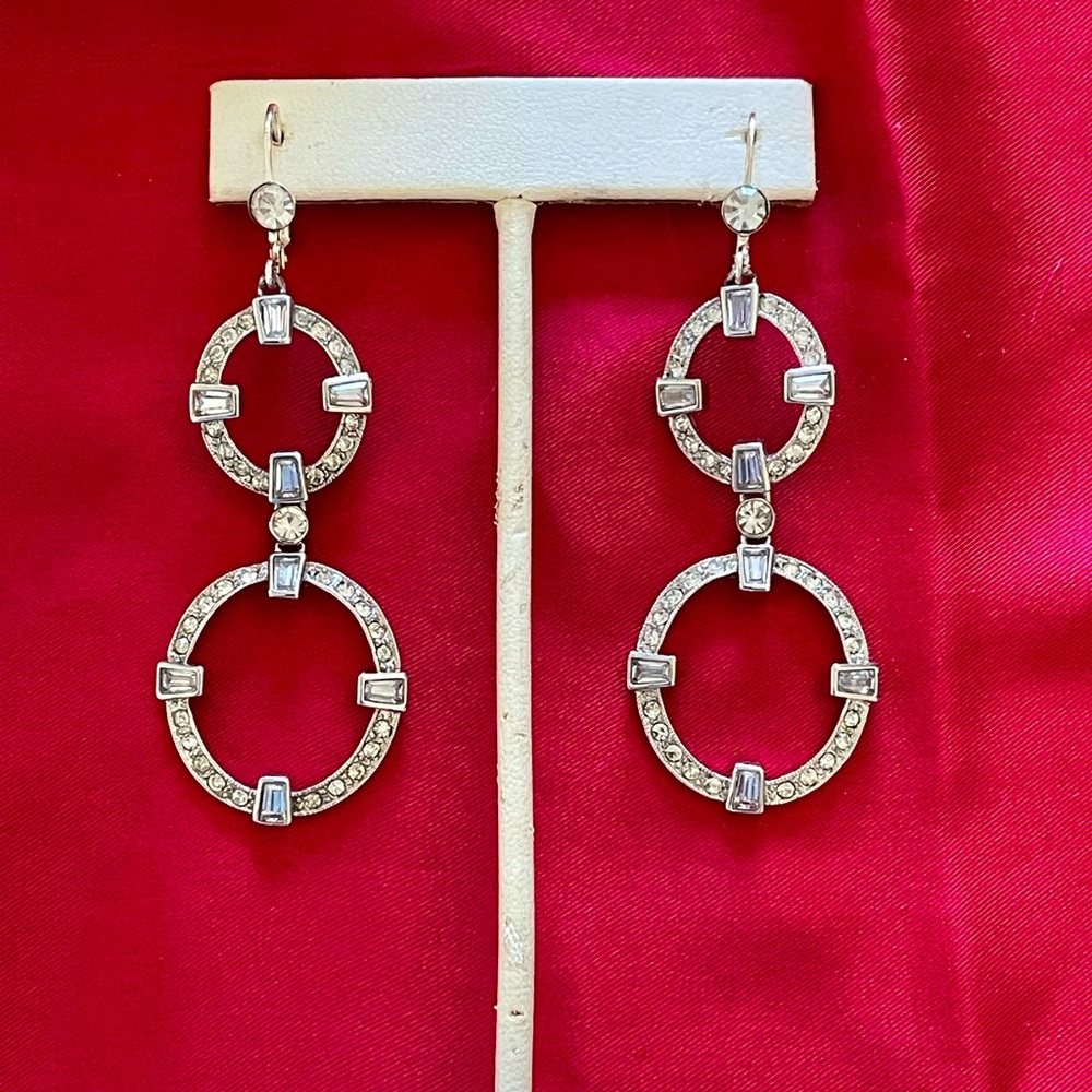 Rhinestone earrings